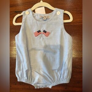 Sweet dreams flag bubble onesie